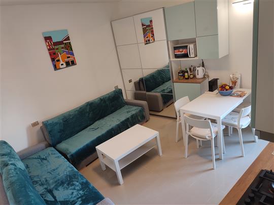 Apartmán s výhľadom na mesto - interiér